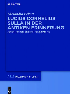 cover image of Lucius Cornelius Sulla in der antiken Erinnerung